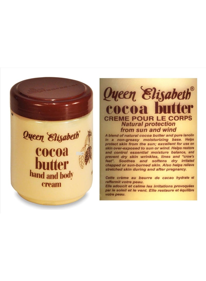 Queen Elisabeth Cocoa Butter Hand And Body Cream 500 ML - Image 3